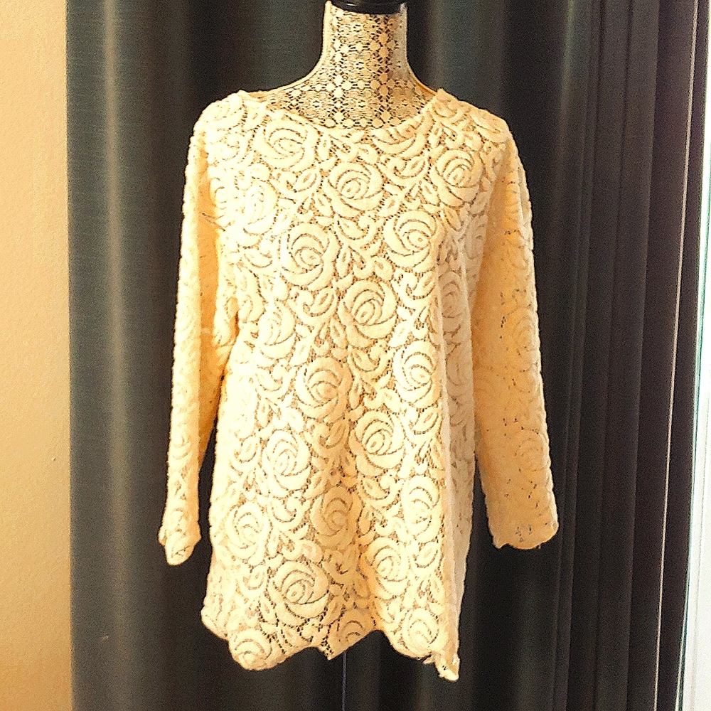 Lace tunic from Victoria Secret